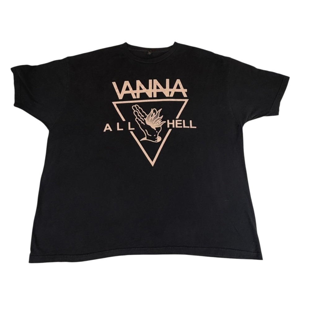 Vanna All Hell Band T-Shirt Mens XXXL Post-Hardcore Graphic Tee